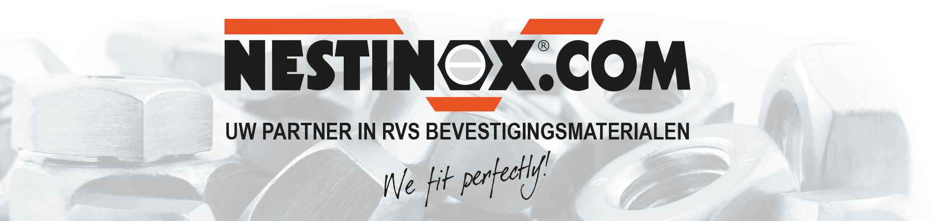 Nestinox.com: uw partner in RVS bevestigingsmaterialen. We fit perfectly!