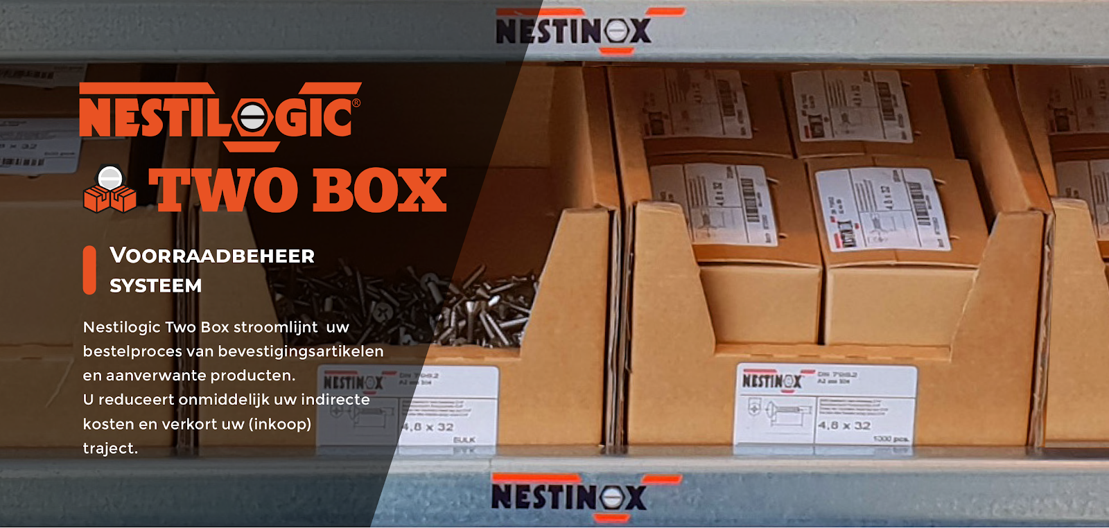 Nestilogic Two Box voorraadbeheer systeem